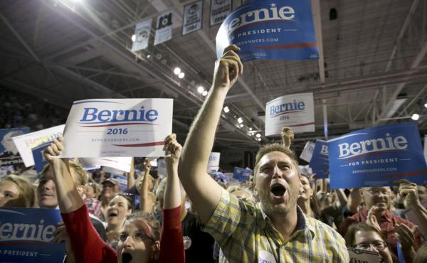 Sen. Bernie Sanders, I-Vt., has caught fire with some on the Democratic left, but, in the end, he may wind up helping Hillary Clinton. Sen. Bernie Sanders, I-Vt., has caught fire with some on the Democratic left, but, in the end, he may wind up helping Hillary Clinton.
