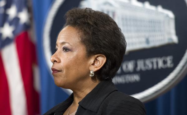 Attorney General Loretta Lynch, seen at a May news conference at the Justice Department, announced the change in federal marriage benefits on Thursday. Attorney General Loretta Lynch, seen at a May news conference at the Justice Department, announced the change in federal marriage benefits on Thursday.