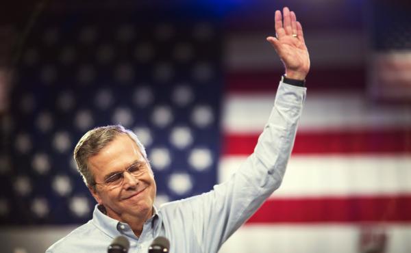 Former Florida Gov. Jeb Bush takes the stage to formally join the race for president Monday at Miami Dade College in Miami. Former Florida Gov. Jeb Bush takes the stage to formally join the race for president Monday at Miami Dade College in Miami.