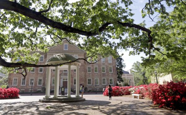 The Old Well on campus at The University of North Carolina in Chapel Hill, N.C. Reports from the school and the NCAA say UNC-Chapel Hill faculty and staff oversaw a student-athlete grade-inflation scheme that lasted almost twenty years. The Old Well on campus at The University of North Carolina in Chapel Hill, N.C. Reports from the school and the NCAA say UNC-Chapel Hill faculty and staff oversaw a student-athlete grade-inflation scheme that lasted almost twenty years.