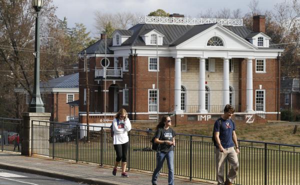 The Phi Kappa Psi fraternity house at the University of Virginia in Charlottesville, Va. That fraternity was implicated in a now discredited Rolling Stone story about a rape on campus. A dean named in the piece is suing the magazine for $7.85 million. Phi The Phi Kappa Psi fraternity house at the University of Virginia in Charlottesville, Va. That fraternity was implicated in a now discredited Rolling Stone story about a rape on campus. A dean named in the piece is suing the magazine for $7.85 million. Phi