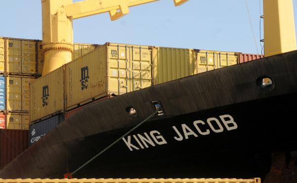 The King Jacob, a Portuguese-flagged cargo vessel, was the first ship to arrive near the migrant boat that sank off the Libyan coast over the weekend. The boat had been carrying more than 800 people. The King Jacob, a Portuguese-flagged cargo vessel, was the first ship to arrive near the migrant boat that sank off the Libyan coast over the weekend. The boat had been carrying more than 800 people.