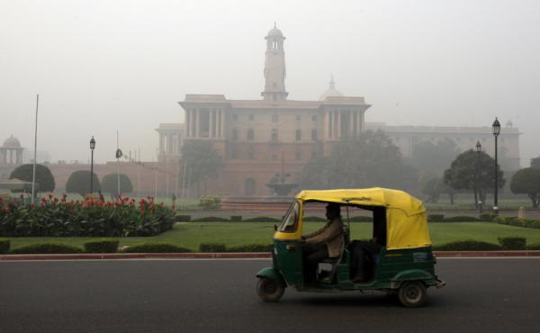 An auto-rickshaw in New Delhi. You can use an Uber app in the Indian capital to hail the three-wheeled vehicles. An auto-rickshaw in New Delhi. You can use an Uber app in the Indian capital to hail the three-wheeled vehicles.