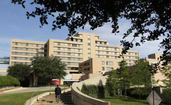 A patient at the Texas Health Presbyterian Hospital in Dallas has a confirmed case of Ebola, the Centers for Disease Control and Prevention says. He is being treated and kept in strict isolation. A patient at the Texas Health Presbyterian Hospital in Dallas has a confirmed case of Ebola, the Centers for Disease Control and Prevention says. He is being treated and kept in strict isolation.