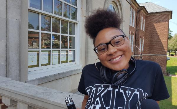 Radio 101 student Samiya Arrington Samiya Arrington