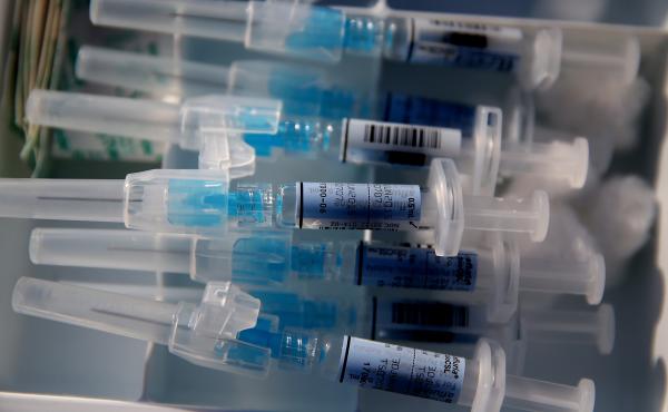 Vaccine-makers are readying 190 million doses of the flu vaccine for deployment across the U.S. this fall — 20 million more doses than in a typical year. A nasal spray version will be available, as well as shots. Vaccine-makers are readying 190 million doses of the flu vaccine for deployment across the U.S. this fall — 20 million more doses than in a typical year. A nasal spray version will be available, as well as shots.