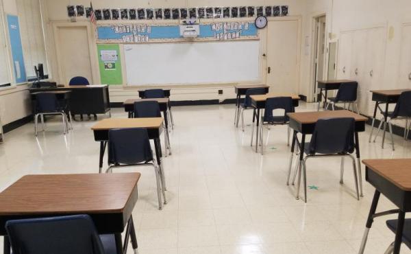 An elementary classroom in Guilford County Schools. KERI BROWN/WFDD