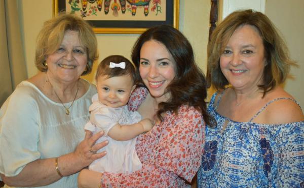 Vivian Garcia Leonard (left); Marissa Sofia Ochs (middle), holding her daughter, Liana; and Vivian J. Leonard (right) talk about being pharmacists in New York, a city that has been especially hard hit during the coronavirus pandemic. Vivian Garcia Leonard (left); Marissa Sofia Ochs (middle), holding her daughter, Liana; and Vivian J. Leonard (right) talk about being pharmacists in New York, a city that has been especially hard hit during the coronavirus pandemic.