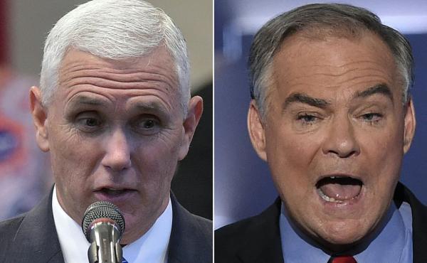 Gov. Mike Pence, R-Ind., and Sen. Tim Kaine, D-Va., will face off Tuesday evening during this campaign's only vice presidential debate, at Longwood University in Farmville, Va. Gov. Mike Pence, R-Ind., and Sen. Tim Kaine, D-Va., will face off Tuesday evening during this campaign's only vice presidential debate, at Longwood University in Farmville, Va.