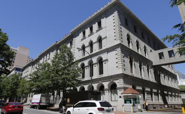 The 4th U.S. Circuit Court of Appeals building in Richmond, Va., was the site of a court hearing on President Trump's revised travel ban targeting six Muslim-majority countries earlier this month. A 13-judge panel has ruled that the ban should continue to The 4th U.S. Circuit Court of Appeals building in Richmond, Va., was the site of a court hearing on President Trump's revised travel ban targeting six Muslim-majority countries earlier this month. A 13-judge panel has ruled that the ban should continue to