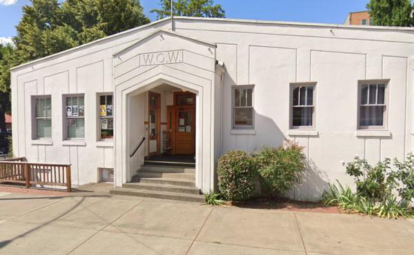 The front of WOW Hall in Eugene, Ore., is seen in a photo taken from Google Maps Street View. The hall was the site of a mass shooting on Friday. The front of WOW Hall in Eugene, Ore., is seen in a photo taken from Google Maps Street View. The hall was the site of a mass shooting on Friday.