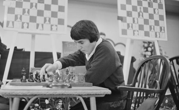 Georgian chess champion Nona Gaprindashvili plays at the International Chess Congress in London on Dec. 30, 1964. She is suing Netflix for defamation and invasion of privacy over its series The Queen's Gambit. Georgian chess champion Nona Gaprindashvili plays at the International Chess Congress in London on Dec. 30, 1964. She is suing Netflix for defamation and invasion of privacy over its series The Queen's Gambit.