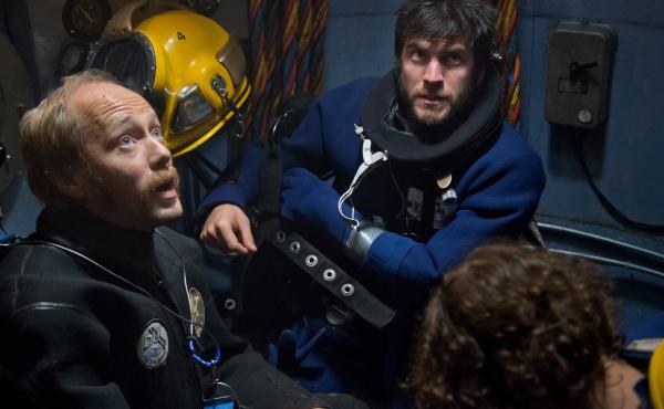Aksel Hennie and Wes Bentley star as offshore divers in Pioneer. Aksel Hennie and Wes Bentley star as offshore divers in Pioneer.