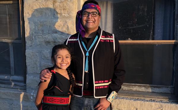 Artist Duane Koyawena learned he was going to be a father while in rehab. He says he's stayed sober for the sake of his daughter, Peyton. Artist Duane Koyawena learned he was going to be a father while in rehab. He says he's stayed sober for the sake of his daughter, Peyton.