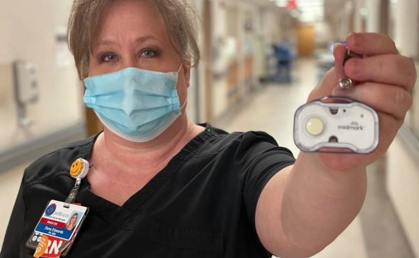 Cox Medical Center in Branson, Mo., is implementing a personal panic button system for hundreds of its employees. Assaults of hospital staff tripled from 2019 to 2020, the hospital says. Cox Medical Center in Branson, Mo., is implementing a personal panic button system for hundreds of its employees. Assaults of hospital staff tripled from 2019 to 2020, the hospital says.