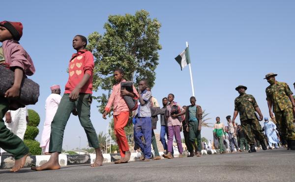 Nigerian government officials say that more than 300 schoolboys, who had been abducted in an attack claimed by Boko Haram, have been freed. Nigerian government officials say that more than 300 schoolboys, who had been abducted in an attack claimed by Boko Haram, have been freed.