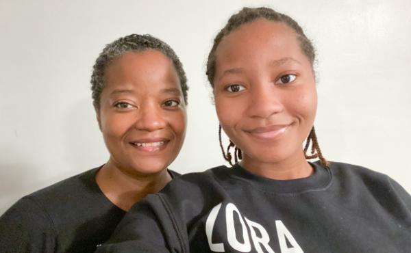 Cherie DeBrest, left, and daughter Naima are planning on working at the polls on Tuesday in Philadelphia. Cherie DeBrest, left, and daughter Naima are planning on working at the polls on Tuesday in Philadelphia.