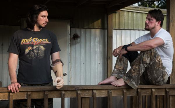 Brothers Clyde (Adam Driver) and Jimmy Logan (Channing Tatum) in Steven Soderbergh's Logan Lucky. Brothers Clyde (Adam Driver) and Jimmy Logan (Channing Tatum) in Steven Soderbergh's Logan Lucky.