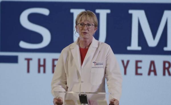 Dr. Lee Merritt is a orthopedic and spinal surgeon who spreads misinformation about COVID-19. She is affiliated with a prominent right-wing group known as America's Frontline Doctors. Dr. Lee Merritt is a orthopedic and spinal surgeon who spreads misinformation about COVID-19. She is affiliated with a prominent right-wing group known as America's Frontline Doctors.