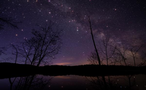 A scenic view of a lake against the sky at night in British Columbia. Earlier this month, a resident of Golden, B.C., woke up to the sound of a crash and found that a meteorite had landed in her bed. A scenic view of a lake against the sky at night in British Columbia. Earlier this month, a resident of Golden, B.C., woke up to the sound of a crash and found that a meteorite had landed in her bed.