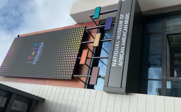 The National Museum of African American Music, in Nashville. The National Museum of African American Music, in Nashville.