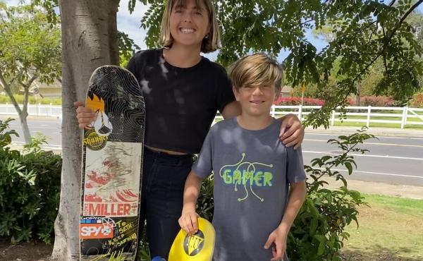 Brit Oliphant connected with her fourth-grade student, Seth Snyder through skateboarding. Brit was shocked to find out Seth was so passionate about skating but didn't have a skateboard of his own. She started an organization, Boards 4 Buddies, to change t Brit Oliphant connected with her fourth-grade student, Seth Snyder through skateboarding. Brit was shocked to find out Seth was so passionate about skating but didn't have a skateboard of his own. She started an organization, Boards 4 Buddies, to change t
