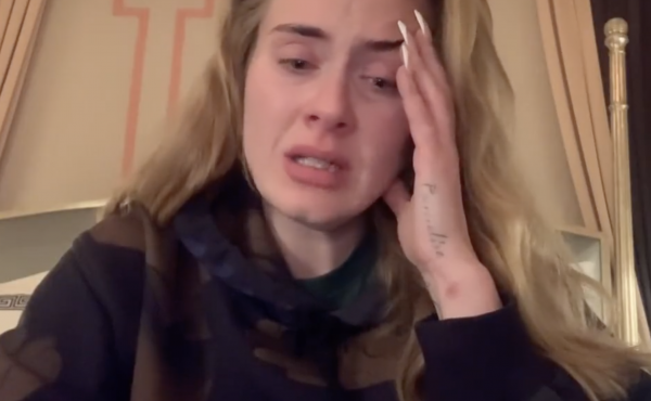 Adele posted a video on her Twitter on Thursday, apologizing for needing to postpone her Las Vegas show. Adele posted a video on her Twitter on Thursday, apologizing for needing to postpone her Las Vegas show.