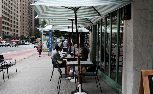 A CDC study of 314 adults who had been tested for the coronavirus found that the positive cases were twice as likely to have dined at a restaurant within a two-week period before they started showing symptoms. A CDC study of 314 adults who had been tested for the coronavirus found that the positive cases were twice as likely to have dined at a restaurant within a two-week period before they started showing symptoms.