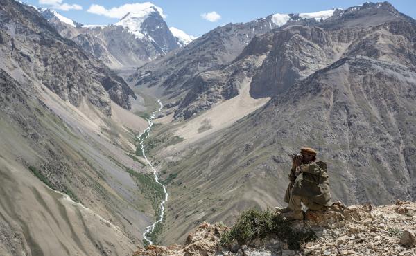 A Wakhi man looks out at the mountains in the Wakhan corridor of Afghanistan. Uyghurs leaving China have trekked through the region. Now many Uyghurs in Afghanistan fear the Taliban could deport them to China. A Wakhi man looks out at the mountains in the Wakhan corridor of Afghanistan. Uyghurs leaving China have trekked through the region. Now many Uyghurs in Afghanistan fear the Taliban could deport them to China.