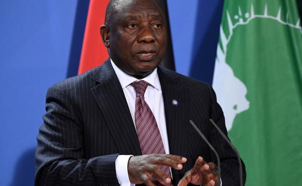 South African President Cyril Ramaphosa in August. He called on Western nations on Sunday to scrap travel restrictions placed on southern Africa to stem the spread of the omicron variant. "The prohibition of travel is not informed by science nor will it b South African President Cyril Ramaphosa in August. He called on Western nations on Sunday to scrap travel restrictions placed on southern Africa to stem the spread of the omicron variant. "The prohibition of travel is not informed by science nor will it b