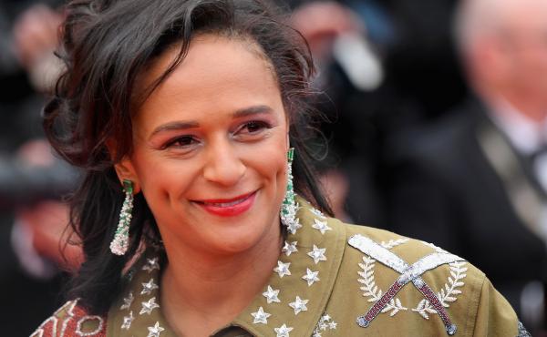 Isabel dos Santos, seen here attending a screening of BlacKkKlansman at the 2018 Cannes Film Festival in France, has been accused of embezzlement and money laundering in Angola. Isabel dos Santos, seen here attending a screening of BlacKkKlansman at the 2018 Cannes Film Festival in France, has been accused of embezzlement and money laundering in Angola.