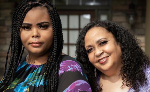 Last month, Nia Cosby, left, and her mother Chalana McFarland spent their first weekend together in 15 years at McFarland's home in Marietta, Ga., after she was released from a Florida prison. Last month, Nia Cosby, left, and her mother Chalana McFarland spent their first weekend together in 15 years at McFarland's home in Marietta, Ga., after she was released from a Florida prison.