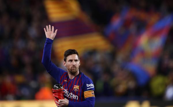 Lionel Messi waves at a Barcelona crowd in 2019. Barcelona says Lionel Messi will not stay with the club. Lionel Messi waves at a Barcelona crowd in 2019. Barcelona says Lionel Messi will not stay with the club.