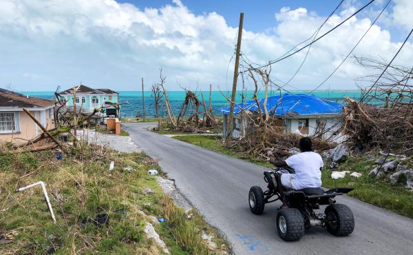 Parts of Great Abaco Island are eerily empty after Hurricane Dorian. Parts of Great Abaco Island are eerily empty after Hurricane Dorian.