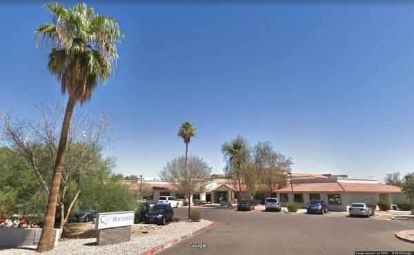 A Hacienda HealthCare location in Phoenix, where a patient in a vegetative state gave birth to a child last month. Police are now investigating the incident. A Hacienda HealthCare location in Phoenix, where a patient in a vegetative state gave birth to a child last month. Police are now investigating the incident.