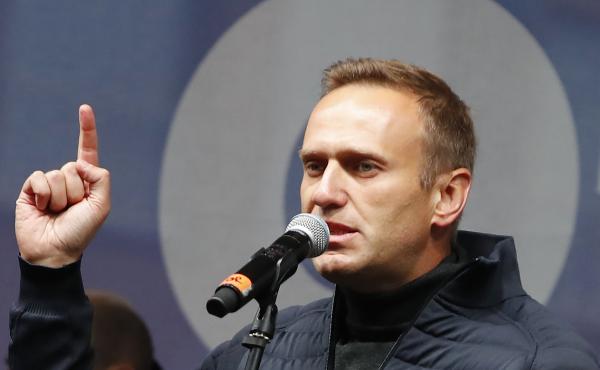 Russian opposition leader Alexei Navalny, shown here at a 2019 rally in Moscow, says he plans to return to Russia. Russian opposition leader Alexei Navalny, shown here at a 2019 rally in Moscow, says he plans to return to Russia.