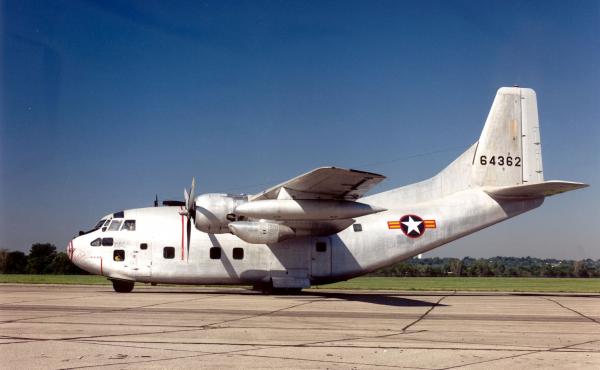 A Fairchild C-123K Provider at the National Museum of the United States Air Force. A Fairchild C-123K Provider at the National Museum of the United States Air Force.
