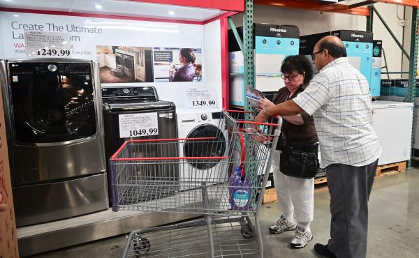Median household income rose sharply last year, while poverty declined to 10.5% — the lowest since records began in 1959, according to the Census Bureau. Median household income rose sharply last year, while poverty declined to 10.5% — the lowest since records began in 1959, according to the Census Bureau.