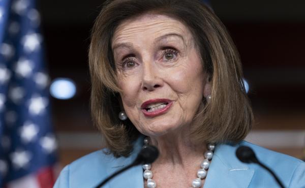 House Speaker Nancy Pelosi speaks during a news conference in Washington, D.C., on Thursday. The conservative Catholic archbishop of San Francisco said Friday that he would no longer allow Pelosi to receive Communion because of her support for abortion ri House Speaker Nancy Pelosi speaks during a news conference in Washington, D.C., on Thursday. The conservative Catholic archbishop of San Francisco said Friday that he would no longer allow Pelosi to receive Communion because of her support for abortion ri