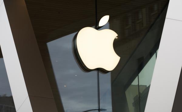 FILE - The Apple logo adorns the facade of a retail store. More than 100 employees of an Apple store in a suburb of Baltimore voted to unionize by a nearly 2-to-1 margin Saturday, June 18, 2022. FILE - The Apple logo adorns the facade of a retail store. More than 100 employees of an Apple store in a suburb of Baltimore voted to unionize by a nearly 2-to-1 margin Saturday, June 18, 2022.