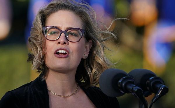 Arizona Democratic Sen. Kyrsten Sinema was censured for siding with Senate Republicans to protect the filibuster, effectively dooming the passage of major voting rights legislation. Arizona Democratic Sen. Kyrsten Sinema was censured for siding with Senate Republicans to protect the filibuster, effectively dooming the passage of major voting rights legislation.