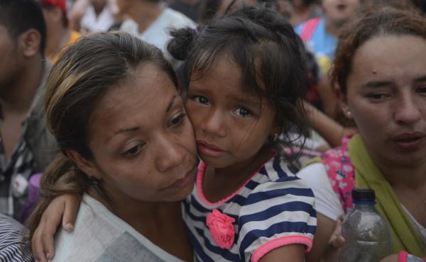 Thousands of migrants attempted to cross the border from Guatemala into Mexico this week. Many of the migrants have reportedly returned to their home countries of Honduras and Guatemala. Thousands of migrants attempted to cross the border from Guatemala into Mexico this week. Many of the migrants have reportedly returned to their home countries of Honduras and Guatemala.