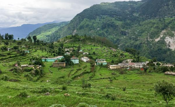 In the upper reaches of the northern state of Uttarakhand, small villages are rain- and snow-fed. As snowfall has declined, farmers are starting to plant crops in winter, when fields would usually lie fallow. In the upper reaches of the northern state of Uttarakhand, small villages are rain- and snow-fed. As snowfall has declined, farmers are starting to plant crops in winter, when fields would usually lie fallow.