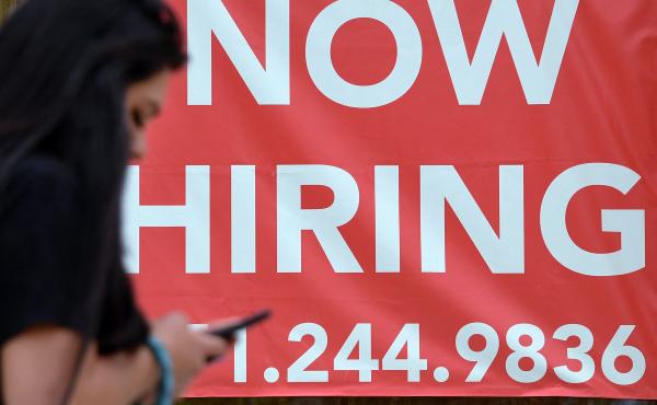 The unemployment rate dipped to 4.8% in September, from 5.2% in August, although some of that decline resulted from people dropping out of the workforce. The unemployment rate dipped to 4.8% in September, from 5.2% in August, although some of that decline resulted from people dropping out of the workforce.