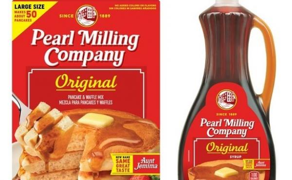 Pearl Milling Company maintains the iconic red and yellow colors of the Aunt Jemima brand. The new brand will hit store shelves in June. Pearl Milling Company maintains the iconic red and yellow colors of the Aunt Jemima brand. The new brand will hit store shelves in June.