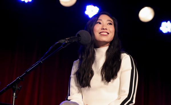 Awkwafina appears on Ask Me Another at the Bell House in Brooklyn, New York. Awkwafina appears on Ask Me Another at the Bell House in Brooklyn, New York.