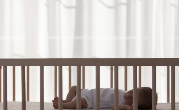 Babies get less sleep at night and sleep for shorter stretches when they sleep in their parents' room after 4 months old, a new study finds. Babies get less sleep at night and sleep for shorter stretches when they sleep in their parents' room after 4 months old, a new study finds.