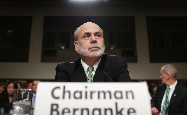 WASHINGTON, DC - JUNE 07: Federal Reserve Board Chairman Ben Bernanke testifies before the Joint Economic Committee on Capitol Hill June 7, 2012 in Washington, DC. WASHINGTON, DC - JUNE 07: Federal Reserve Board Chairman Ben Bernanke testifies before the Joint Economic Committee on Capitol Hill June 7, 2012 in Washington, DC.