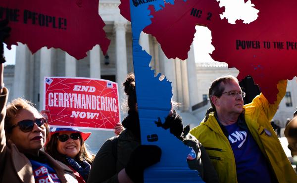 Legal fights over the use of census data brought protesters to the Supreme Court in 2019. Legal fights over the use of census data brought protesters to the Supreme Court in 2019.