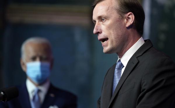 Jake Sullivan, President Biden's national security adviser, says there are some foreign policy initiatives the Trump administration started that the new White House will build on. Jake Sullivan, President Biden's national security adviser, says there are some foreign policy initiatives the Trump administration started that the new White House will build on.